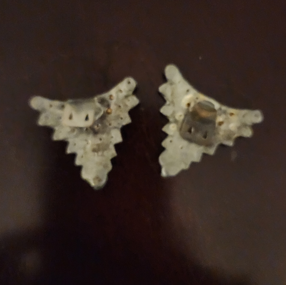 Vintage Rhinestone Shoe Clips - Picture 4 of 9